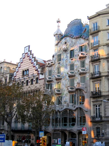 Das Casa Amatller und das Casa Batlló