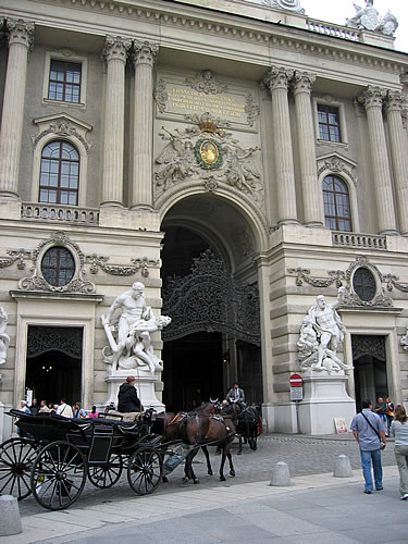 Von der Hofburg aus regierten die Habsburger das Kaiserreich Österreich