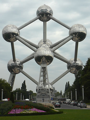 Das Atomium in Brüssel