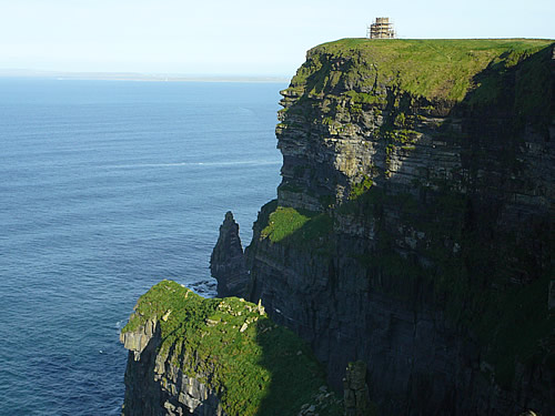 Blick bei den Cliffs of Moher nach Norden