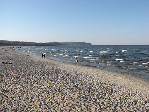 Ostsee-Sandstrand bei Zoppot