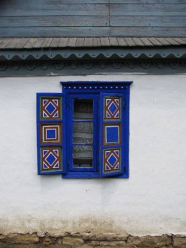 Fenster eines Wohnhauses
