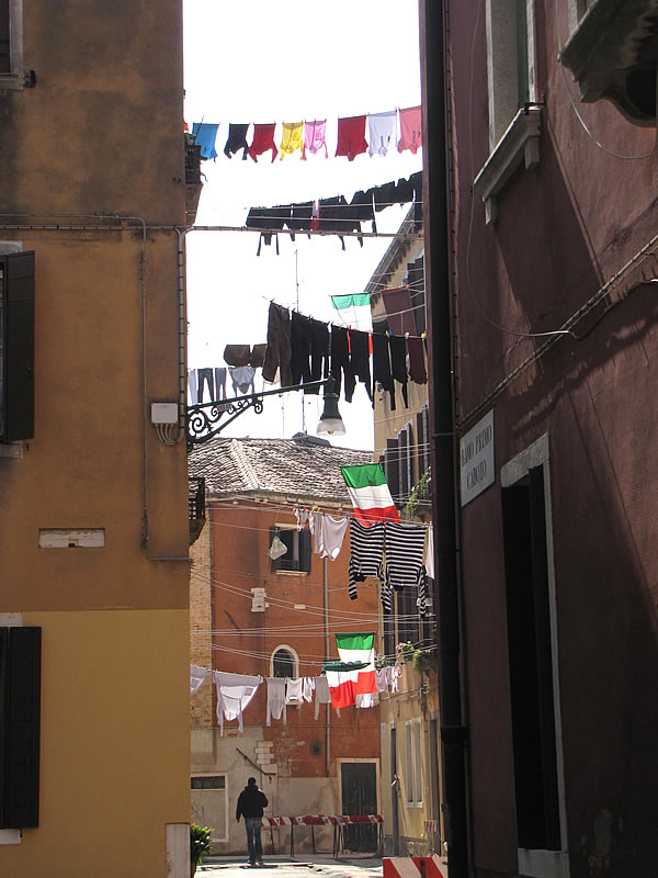 Wohnviertel in Venedig