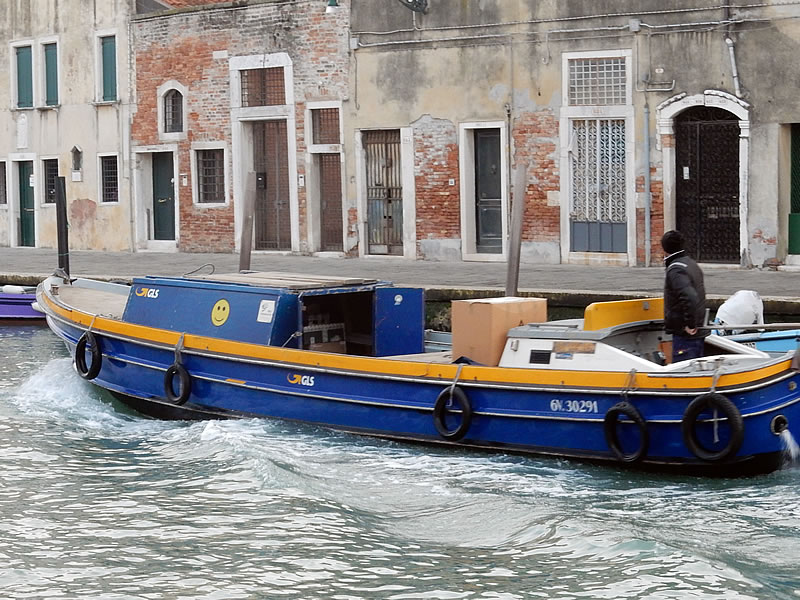 Auch in Venedig liefert GLS Pakete aus